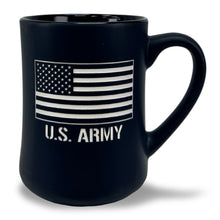 Load image into Gallery viewer, Army American Flag MK Etched Mug (Black)