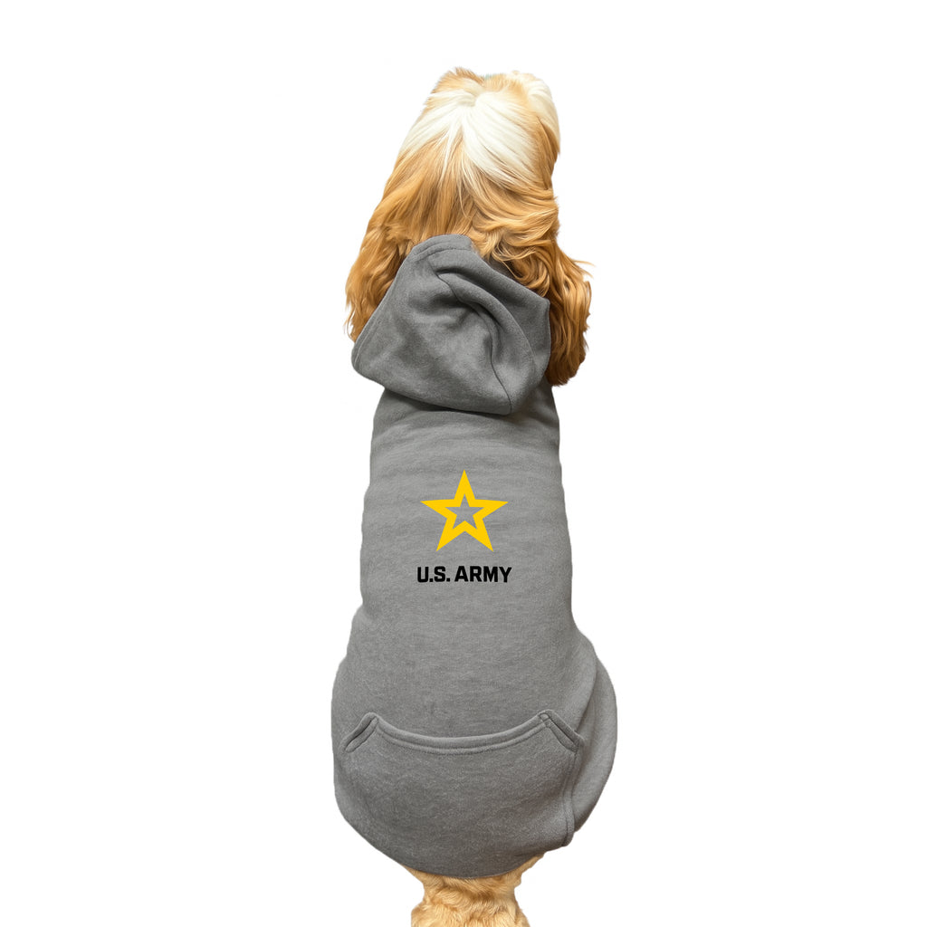 Army Star Dog Hoodie