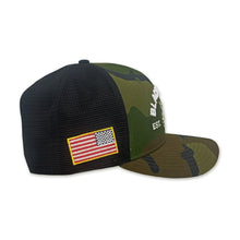 Load image into Gallery viewer, Nike Army Military Woodland Camo Rise Trucker Hat