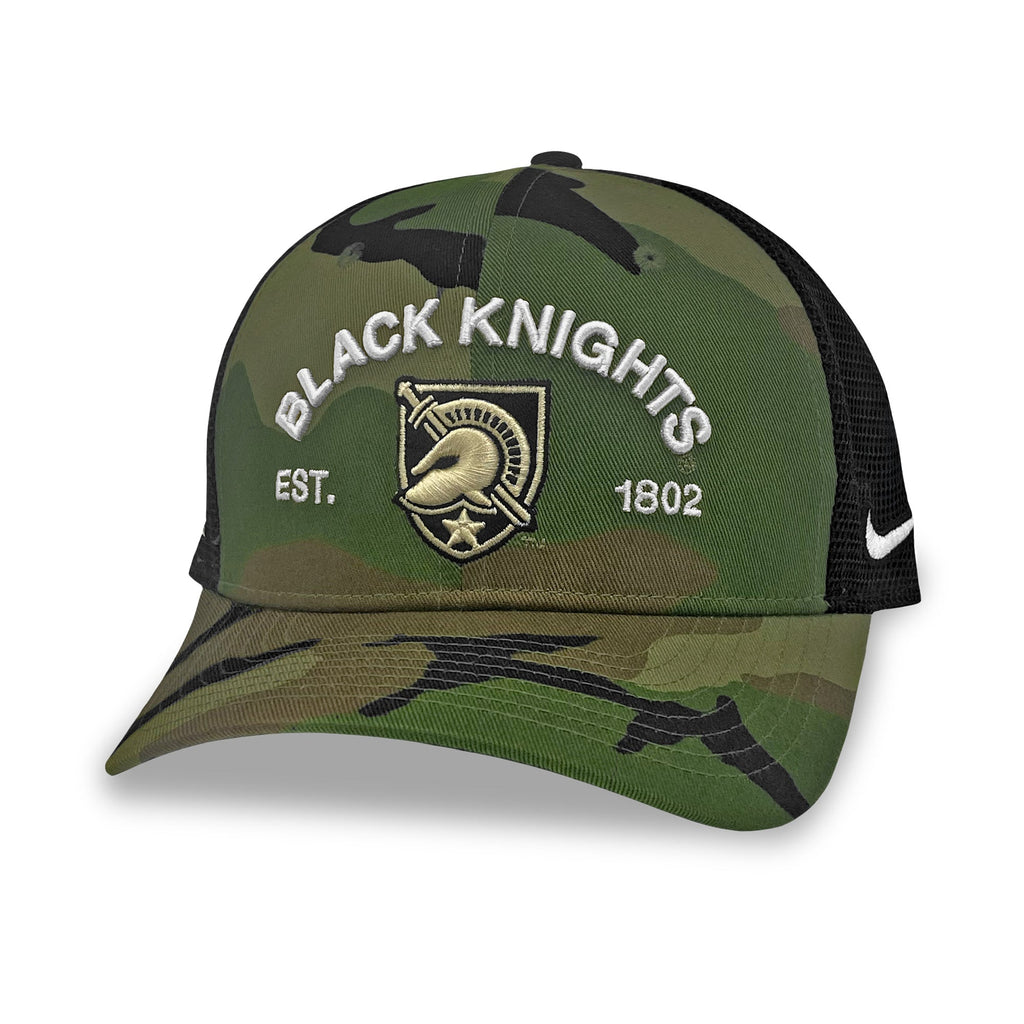 Nike Army Military Woodland Camo Rise Trucker Hat
