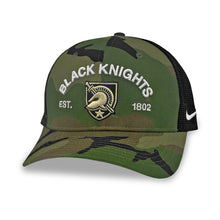 Load image into Gallery viewer, Nike Army Military Woodland Camo Rise Trucker Hat