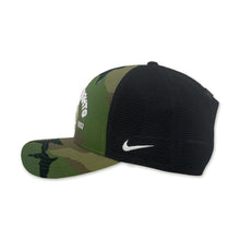 Load image into Gallery viewer, Nike Army Military Woodland Camo Rise Trucker Hat