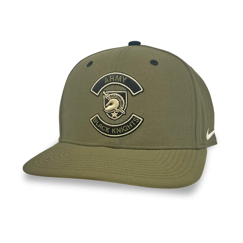 Nike Army Military Pro Flat Bill Hat (OD Green)