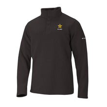 Load image into Gallery viewer, Army Star Columbia Alto Pass Half Snap Pullover (Black)*