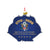 Glass 250th Anniversary U.S. Flag Ornament