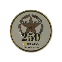 Load image into Gallery viewer, U.S. Army This We&#39;ll Defend 250th Challenge Coin