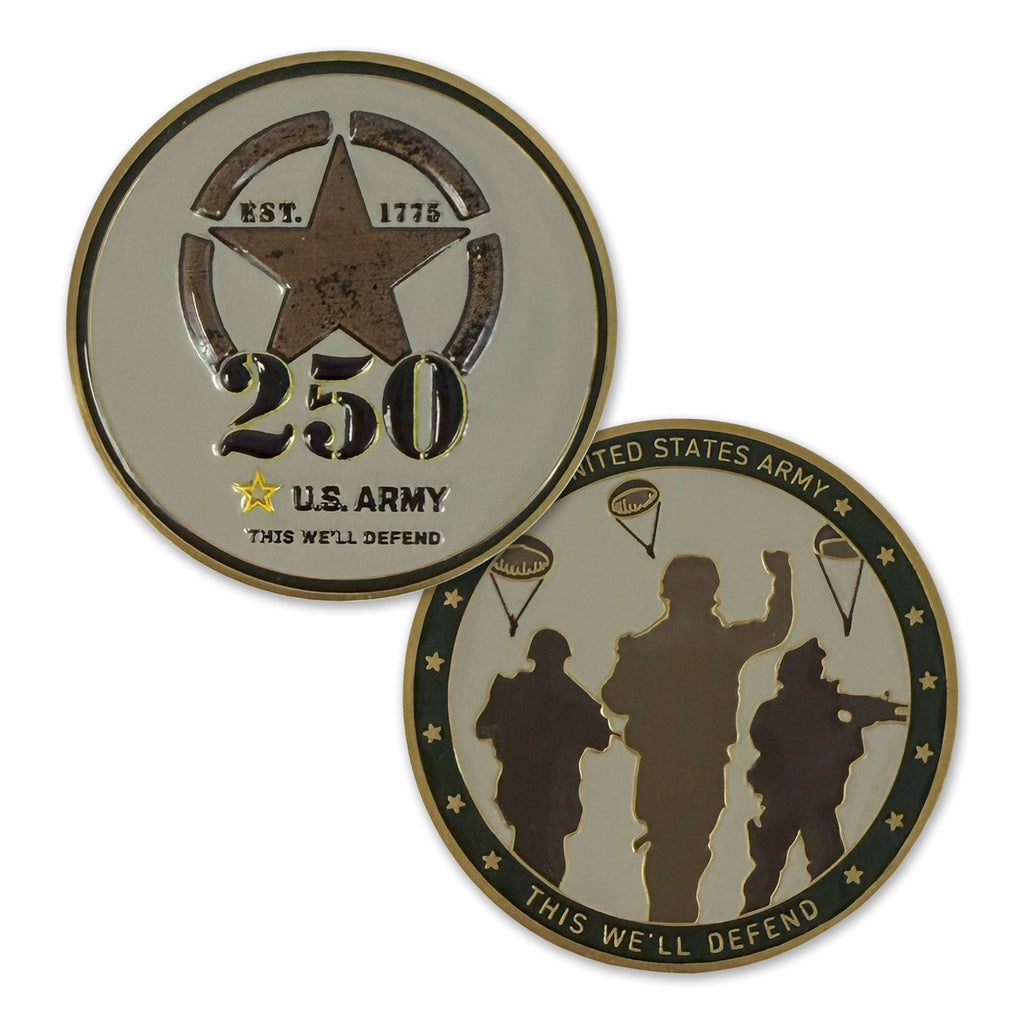 U.S. Army This We'll Defend 250th Challenge Coin