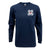 Coast Guard Seal Youth Left Chest Long Sleeve T-Shirt - Navy