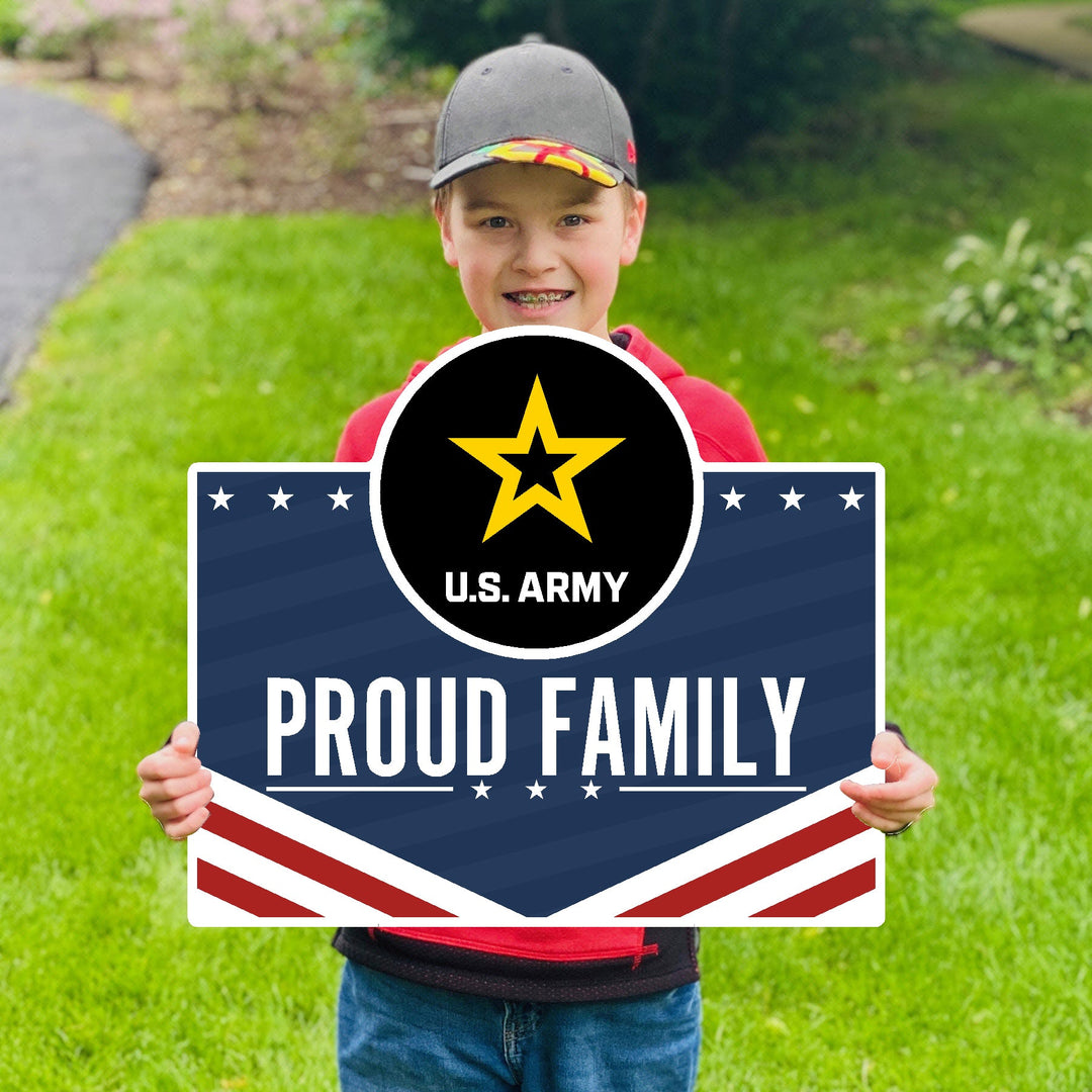 Army Proud Family Lawn Sign*