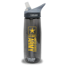 Load image into Gallery viewer, US Army Star Camelbak Water Bottle (Charcoal)