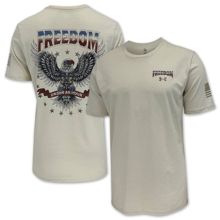 Under Armour Freedom Military Eagle T-Shirt (Sand)