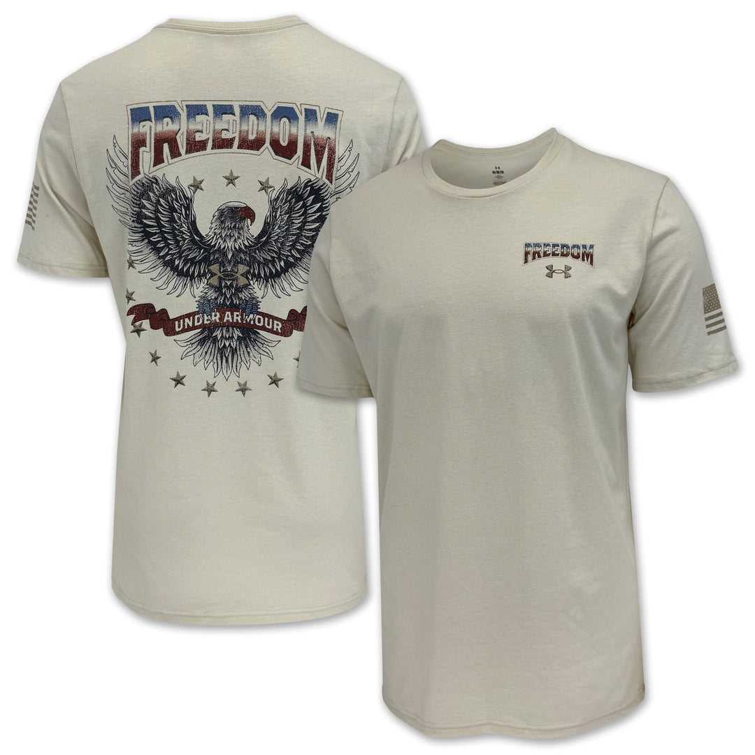 Under Armour Freedom Military Eagle T-Shirt (Sand)