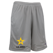 Load image into Gallery viewer, Pick Your Design Army Mesh Shorts (Grey)