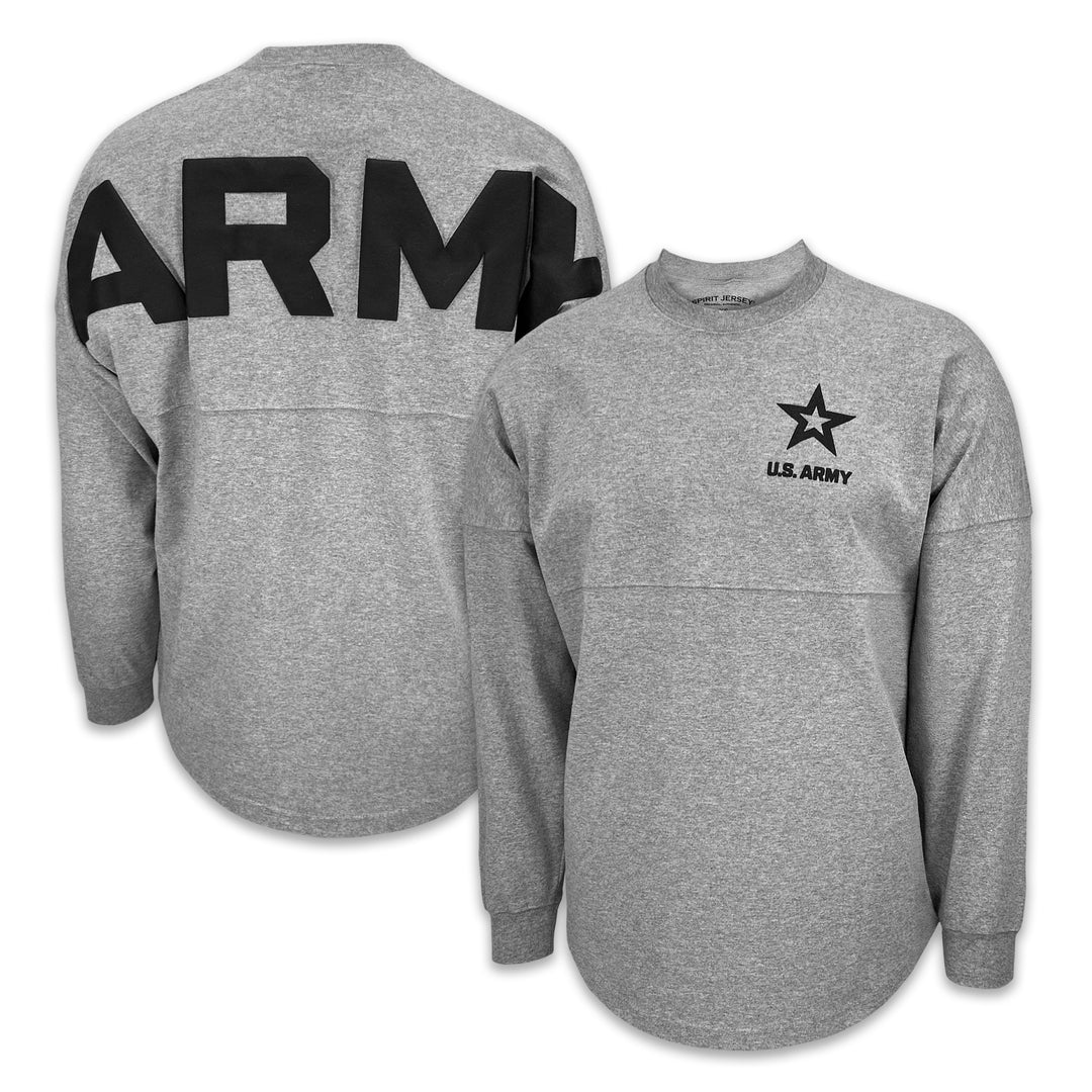 Army Star Original Crew Neck Spirit Jersey (Heather Grey)