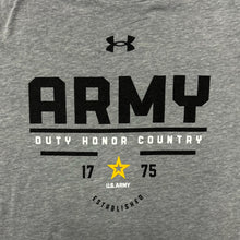 Load image into Gallery viewer, Army Under Armour Duty Honor Country T-Shirt (Steel Heather)