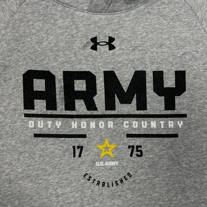 Army Under Armour Duty Honor Country All Day Fleece Hood (Heather)