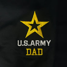 Load image into Gallery viewer, Army Dad 1/4 Zip (Black)
