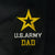 Army Dad 1/4 Zip (Black)