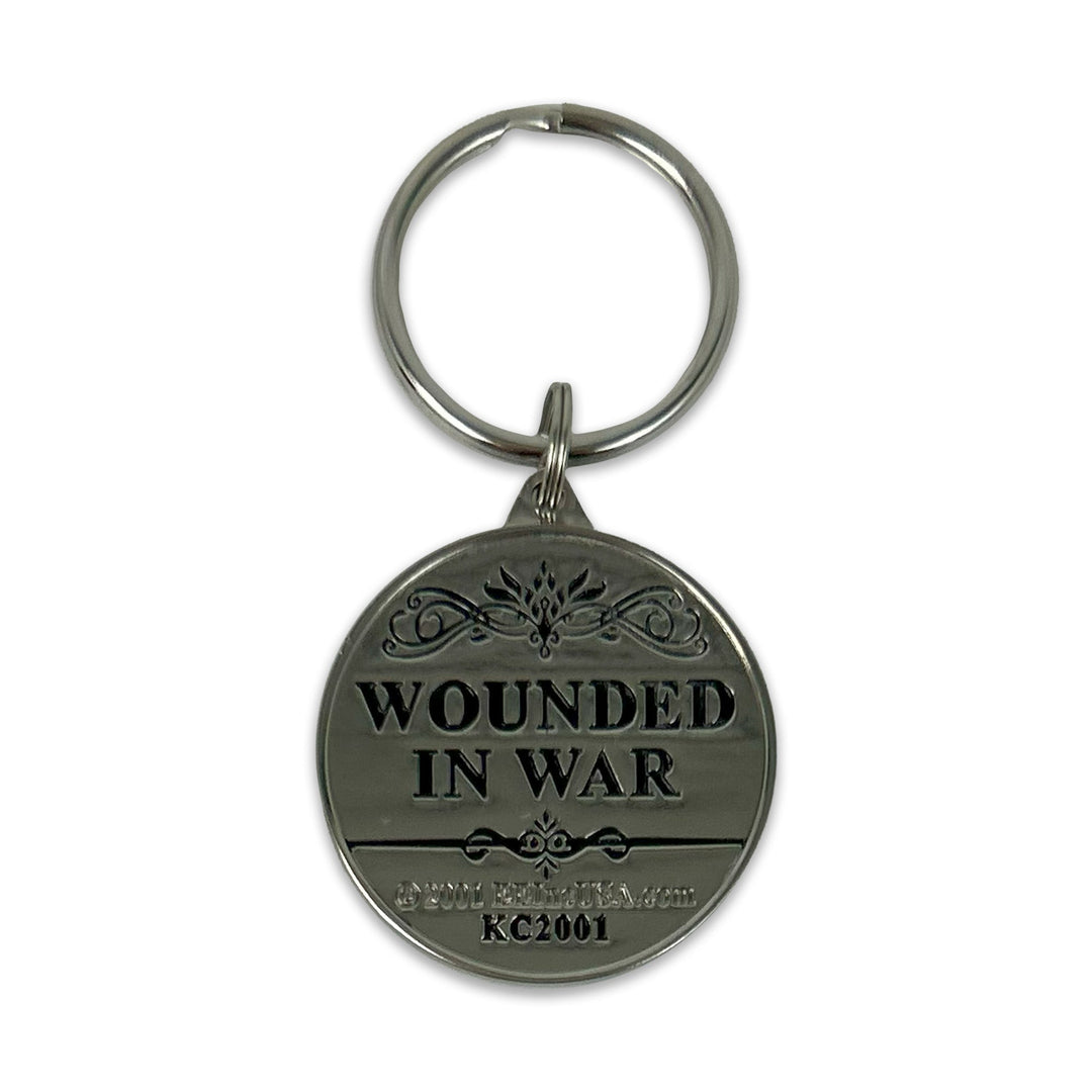 Wounded Warrior Freedom Isn't Free Double Sided Key Ring