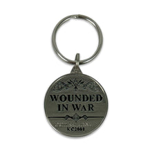 Load image into Gallery viewer, Wounded Warrior Freedom Isn&#39;t Free Double Sided Key Ring