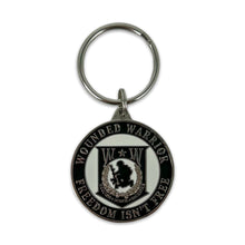 Load image into Gallery viewer, Wounded Warrior Freedom Isn&#39;t Free Double Sided Key Ring