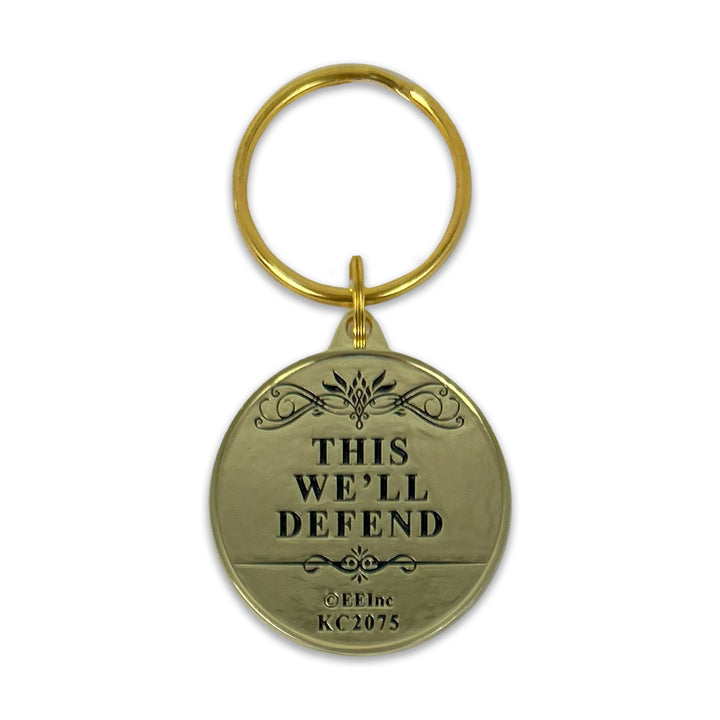 United States Army Double Sided Key Ring