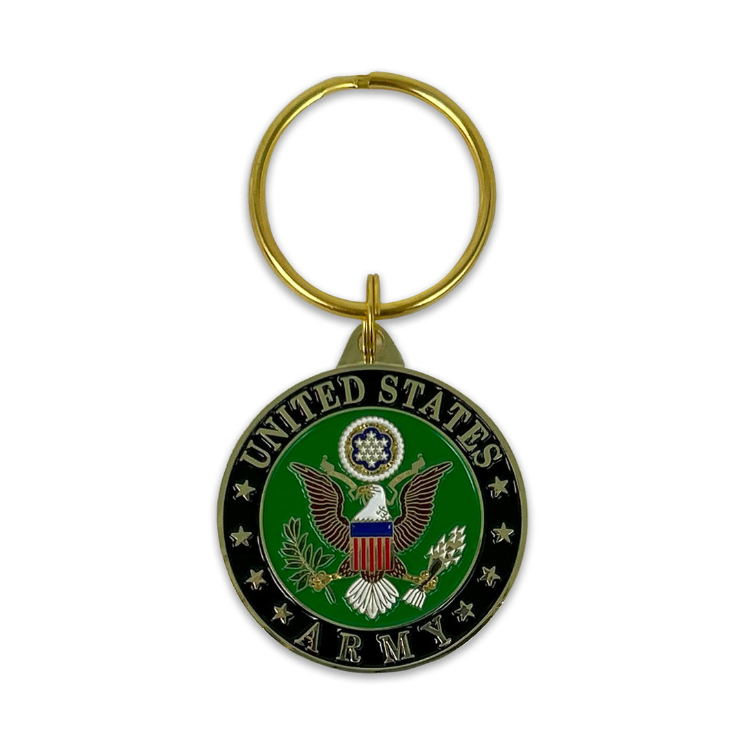 United States Army Double Sided Key Ring