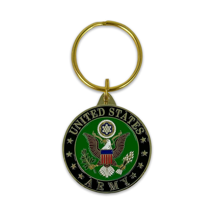 United States Army Double Sided Key Ring