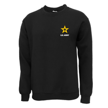 Load image into Gallery viewer, Army Star Left Chest Crewneck