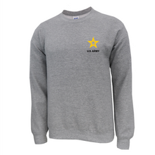Load image into Gallery viewer, Army Star Left Chest Crewneck