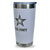 Army Star Stainless Steel Laser Etched 20oz Tumbler (White)