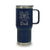 Coast Guard Dad 20oz Handled Travel Mug (Navy Blue)