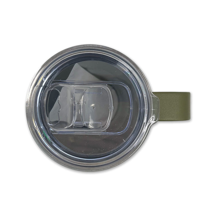 Army Dad 20oz Handled Travel Mug (Military Green)