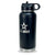 Army Star Stainless Steel Laser Etched 32oz Water Bottle (Black)