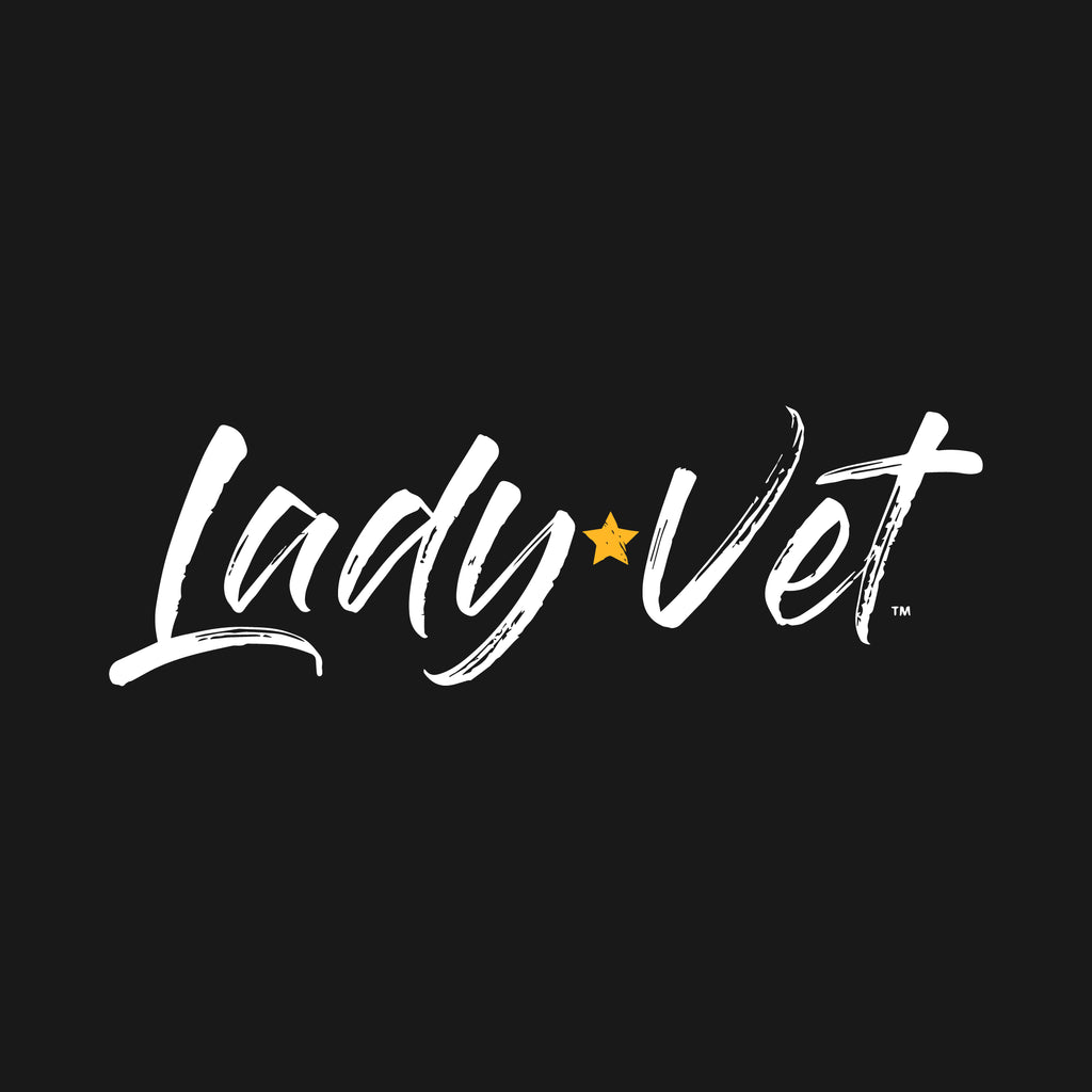 Army Lady Vet Full Chest Logo Ladies T-Shirt