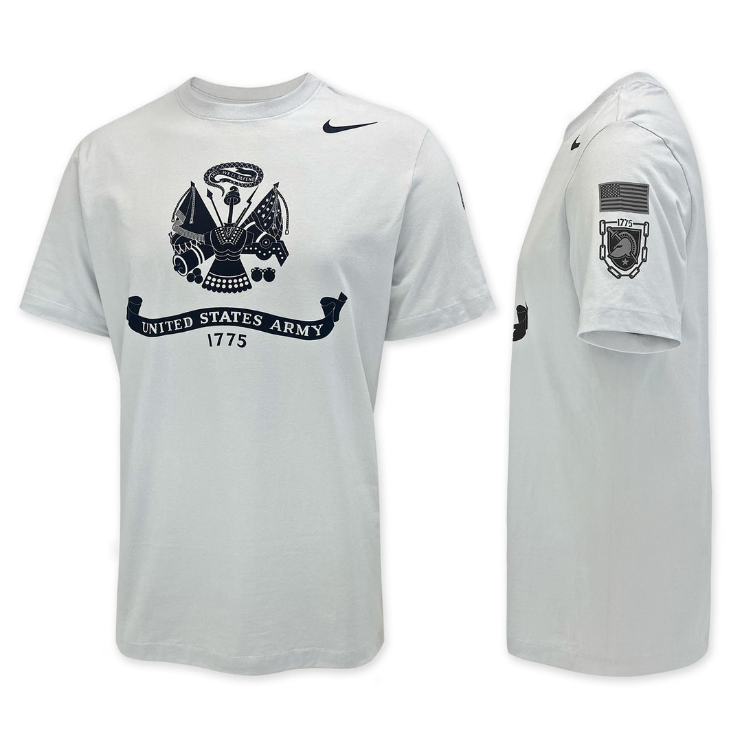 United States Army Nike 2025 Rivalry Cotton T-Shirt (Photon Dust)