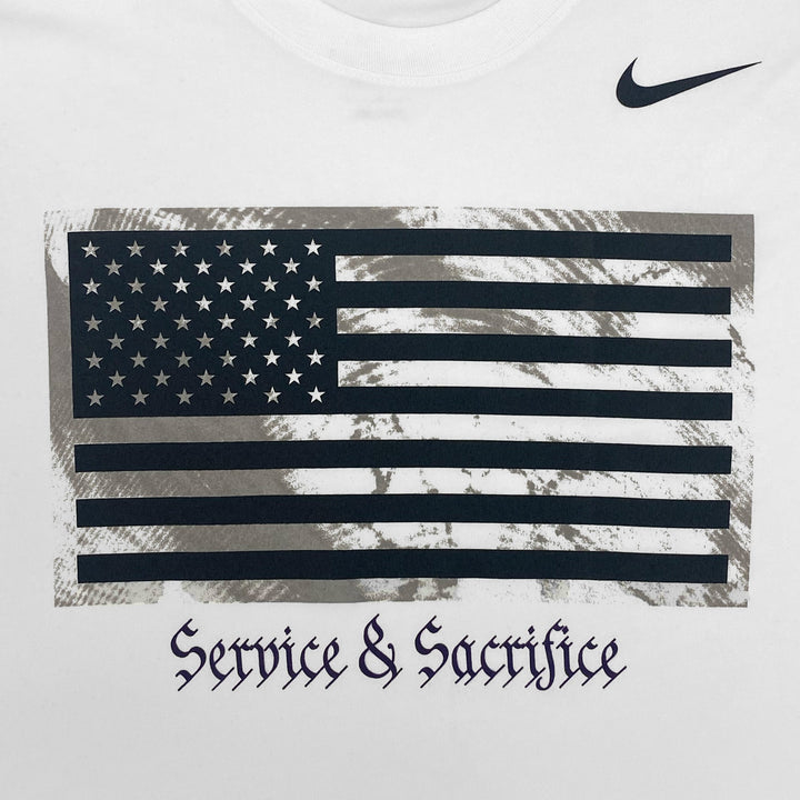 Army Nike 2025 Rivalry Service & Sacrifice Dri-Fit Cotton T-Shirt (White)