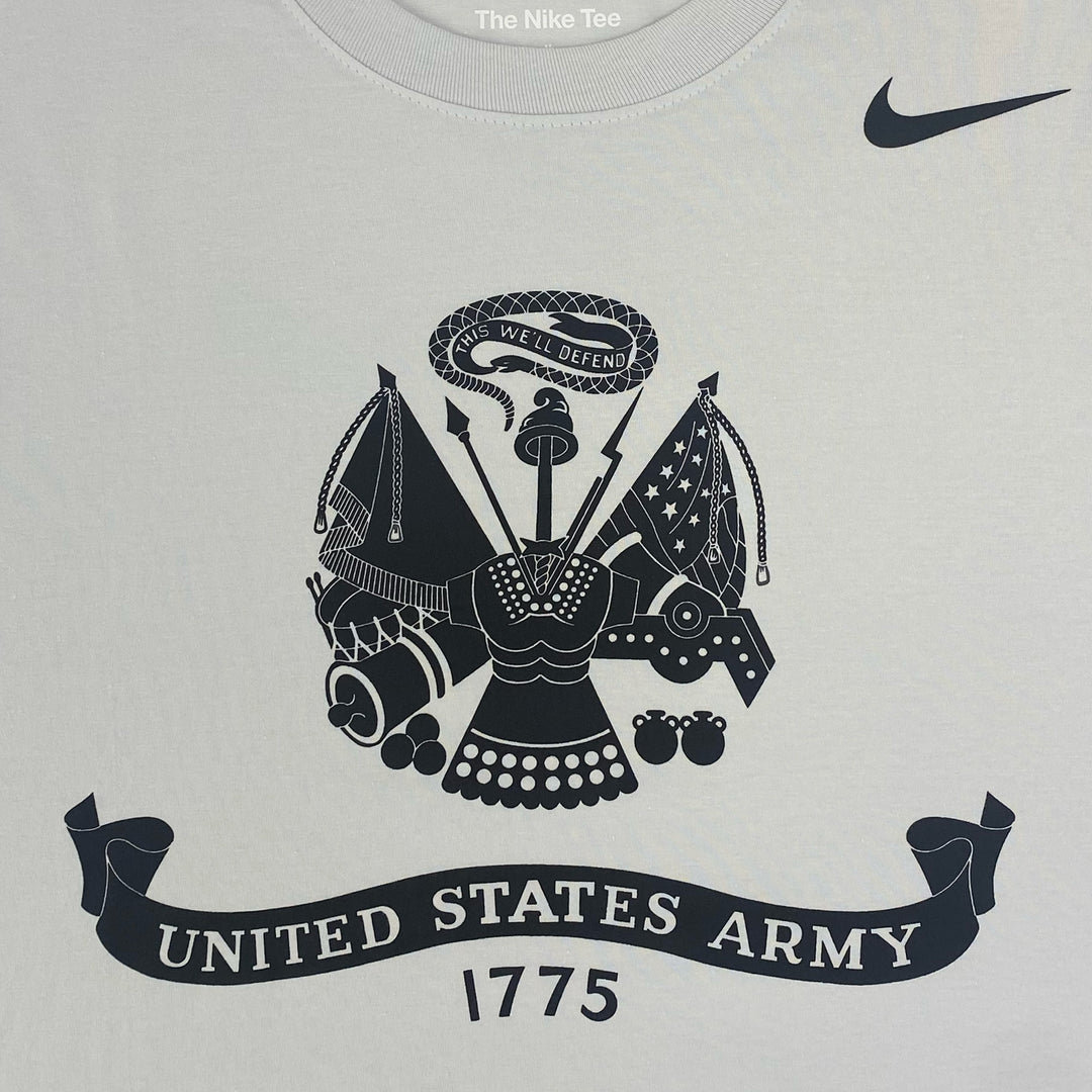 United States Army Nike 2025 Rivalry Cotton Long Sleeve T-Shirt (Photon Dust)