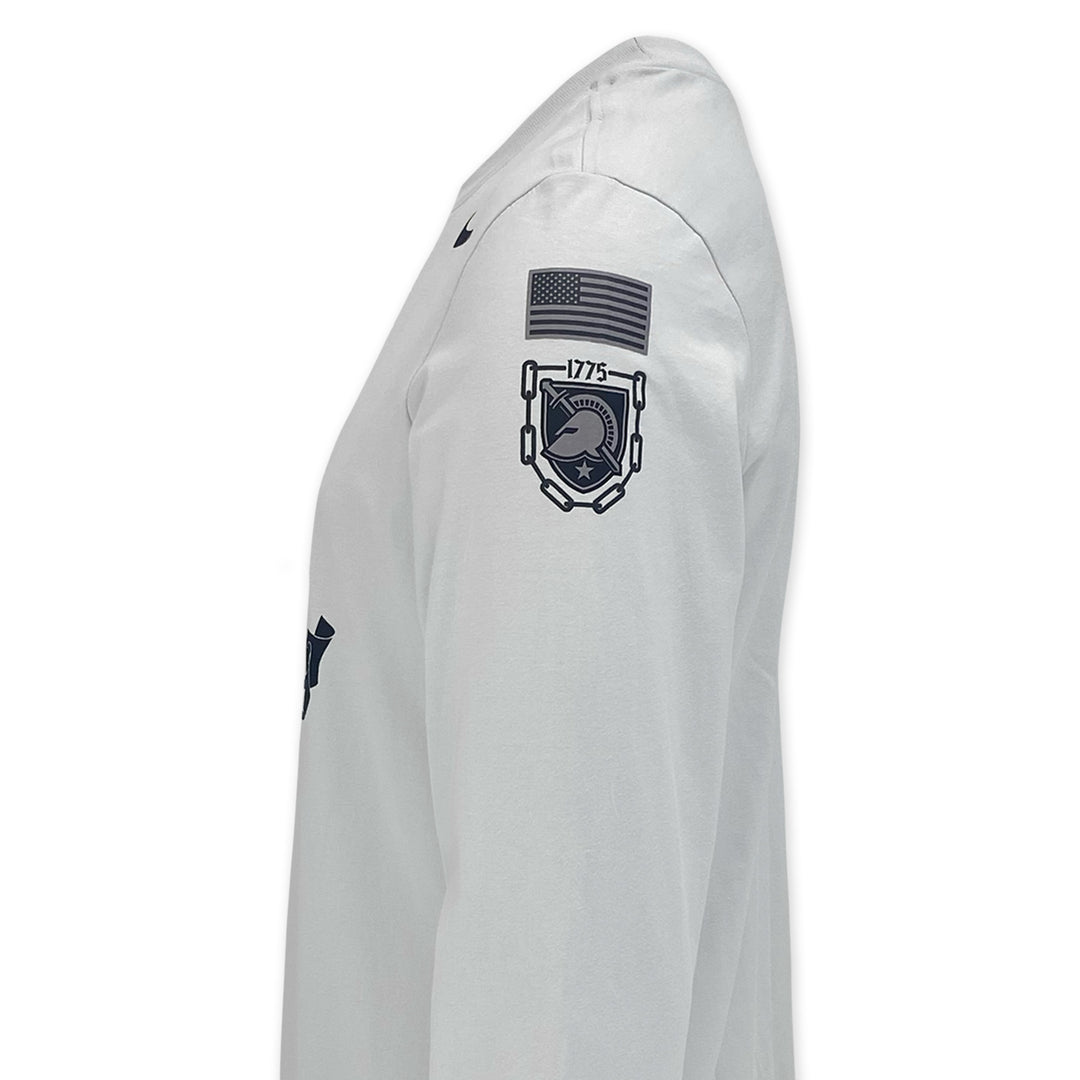 United States Army Nike 2025 Rivalry Cotton Long Sleeve T-Shirt (Photon Dust)