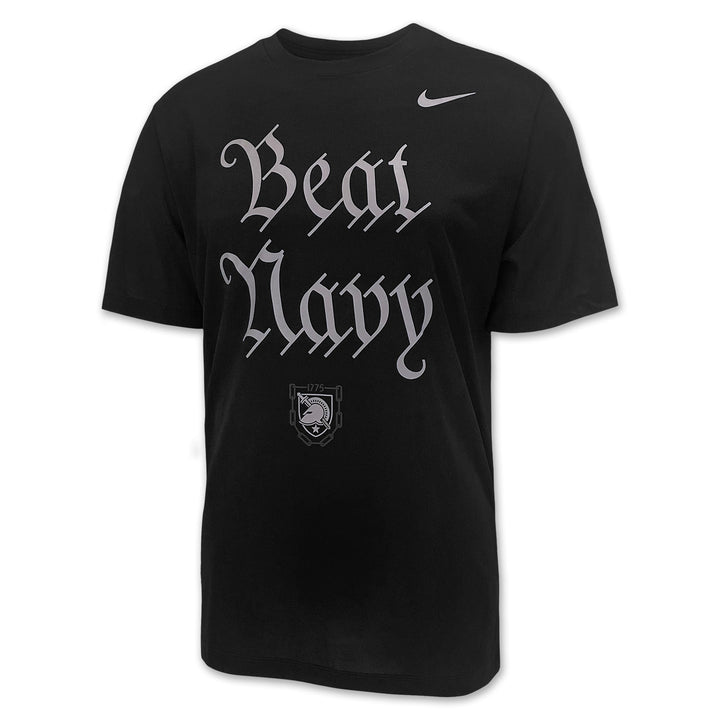Army Nike 2025 Rivalry Beat Navy Dri-Fit Legend T-Shirt (Black)