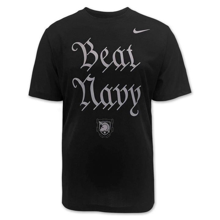 Army Nike 2025 Rivalry Beat Navy Dri-Fit Legend T-Shirt (Black)