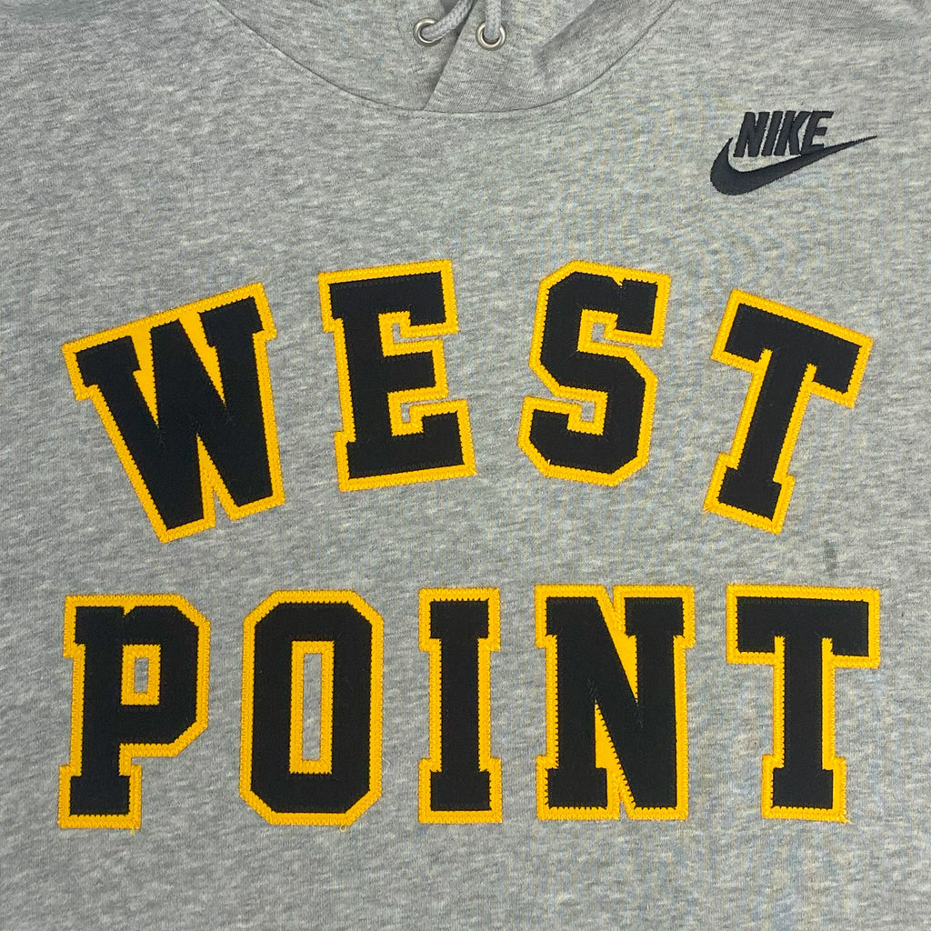West Point Nike USMA Men's Club Fleece Hood (Grey)