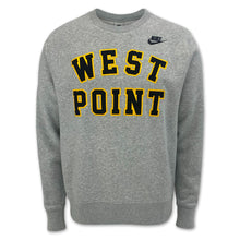 Load image into Gallery viewer, West Point Nike USMA Men&#39;s Club Fleece Crewneck (Grey)