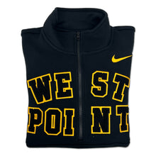 Load image into Gallery viewer, West Point Nike USMA Men&#39;s Club Fleece Half Zip (Black)
