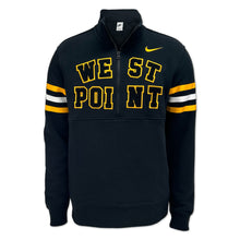Load image into Gallery viewer, West Point Nike USMA Men&#39;s Club Fleece Half Zip (Black)