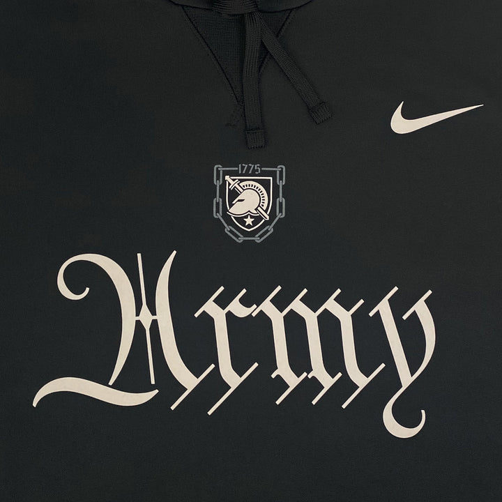 Army Nike 2025 Rivalry Script Therma Hoodie (Black)