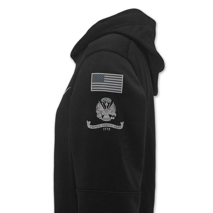 Army Nike 2025 Rivalry Script Therma Hoodie (Black)