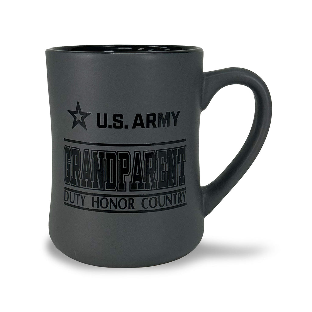 Army Grandparent 16oz MK Matte Mug (Grey)