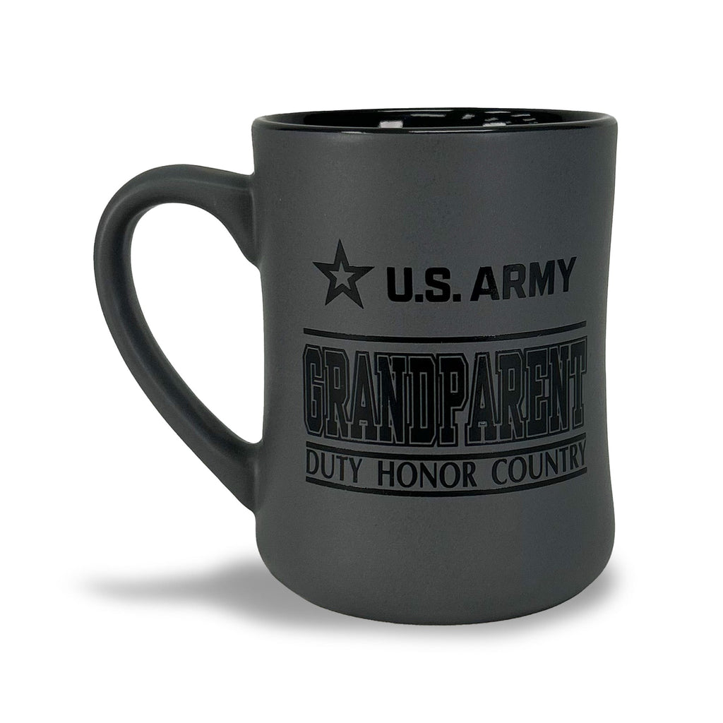 Army Grandparent 16oz MK Matte Mug (Grey)