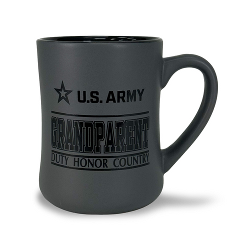Army Grandparent 16oz MK Matte Mug (Grey)